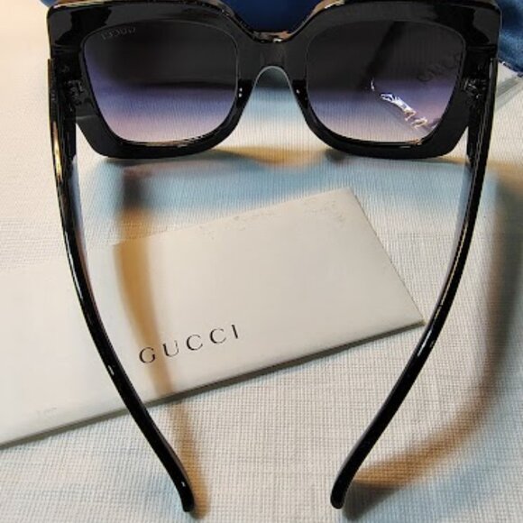BEAUTIFUL GUCCI SUNGLASSES - BRAND NEW WITH BOX, DUST BAG & CASE- MADE IN ITALY - Picture 9 of 9